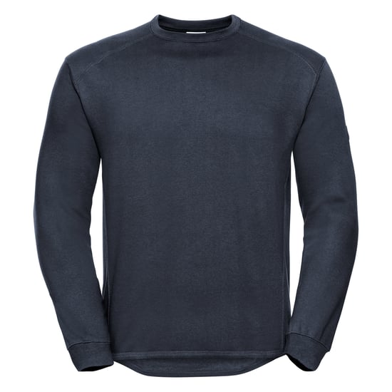 Russell Herren Rundhalsausschnitt Set In Sweatshirt Top (French Navy) - Image 1