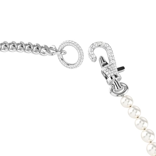 Swarovski 'Dextera' Damenhalskette aus Metall - Silber 5689634 - Image 3