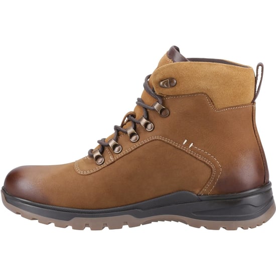 Hush Puppies Paul Leder Herren Stiefel Tan - Image 4