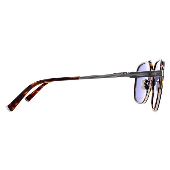 Police Aviator Womens Dark Havana Blue SPLC49 Lewis 21
