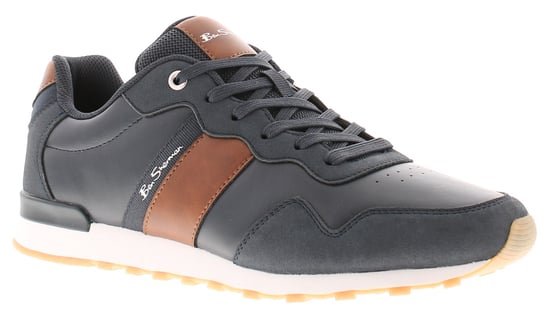 Ben Sherman Owen Retro Herrenblaue Turnschuhe - Image 1