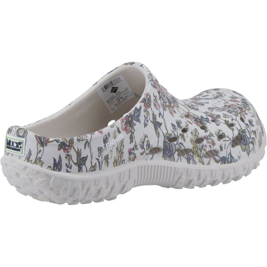 Muck Boots Muckster Lite Synthetik Hellgrau/Floral Print Clogs - Image 2