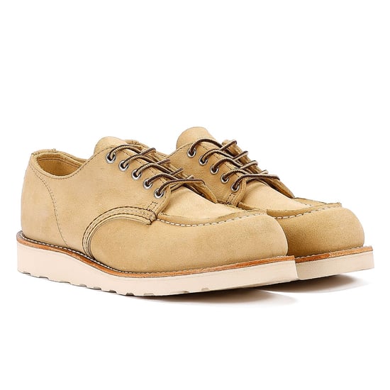 Red Wing Shoes Shop Moc Oxford 8092 Herren Beige Hawthorne Prairie Schuhe - Image 1