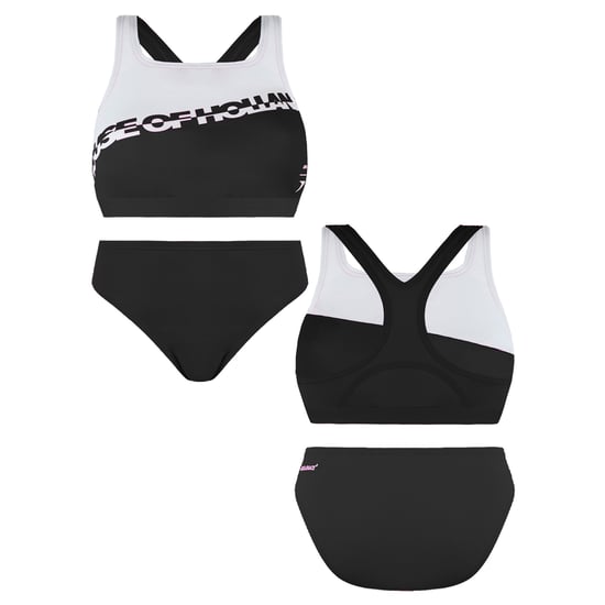 Speedo bedrucktes Haus von Holland Blackwhite Frauen Zwei Stücke Badeanzug 8 121933503 - Image 3
