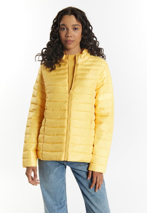 Mymo Leicht wattierte Jacke Damen Höllengelb - Image 3
