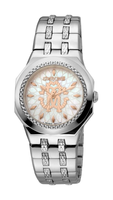 Roberto Cavalli Damenuhr RV1L114M0066 RC-89 MOP Zifferblatt Edelstahl - Image 1