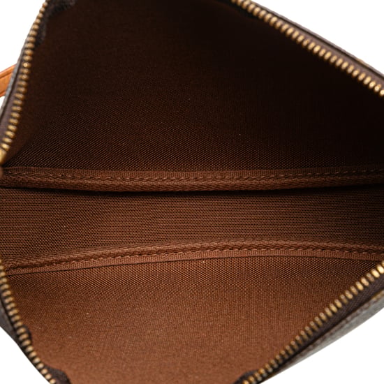 Vintage Louis Vuitton Monogramm Pochette Accessoires Braun - Image 5