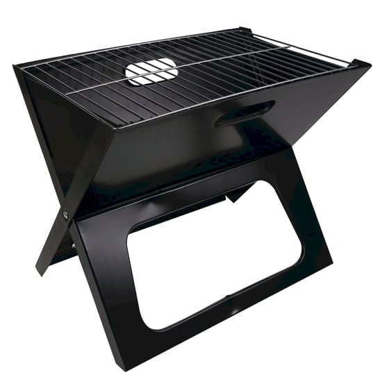 Regatta Faltbarer Holzkohlegrill (Schwarz) - Image 1