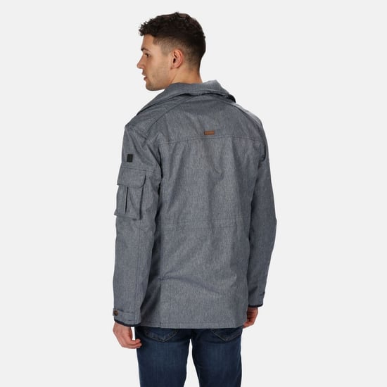 Regatta Herren Elmore Cargo Jacke (Denim) - Image 5
