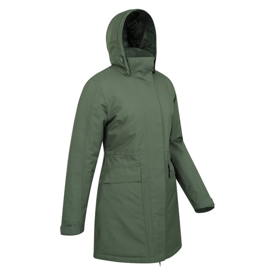 Mountain Warehouse Womens/Ladies Rain On Waterproof Padded Jacket (Khaki Brown)