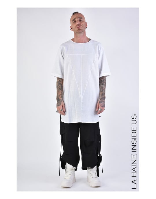 La Haine Inside Us Over Men's White