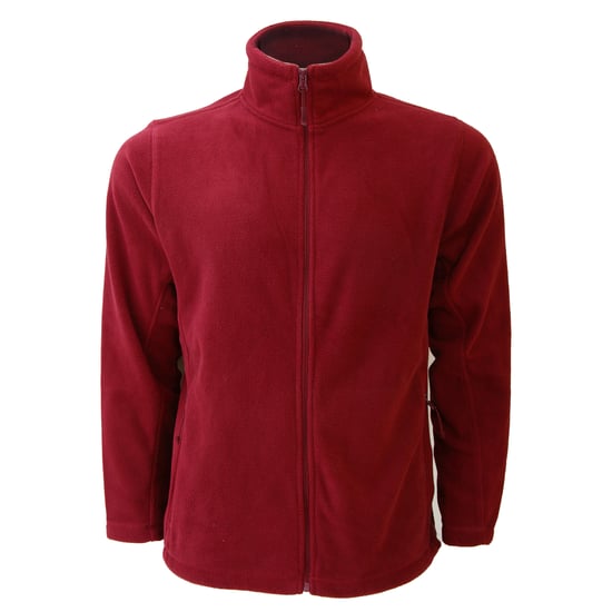Russell Herren Full Zip Outdoor Fleece Jacke (Klassisch Rot) - Image 1