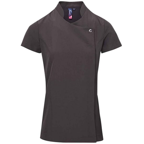 Premier Womens/Ladies Blossom Short Sleeve Tunic (Dark Grey)