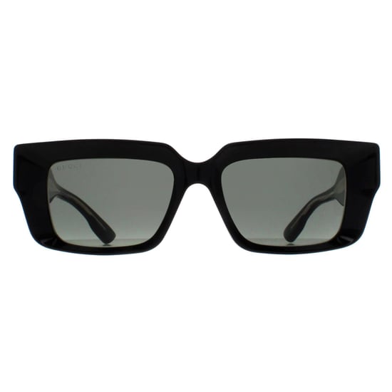 Gucci Rectangle Womens Schwarz Grau GG1529S - Image 1