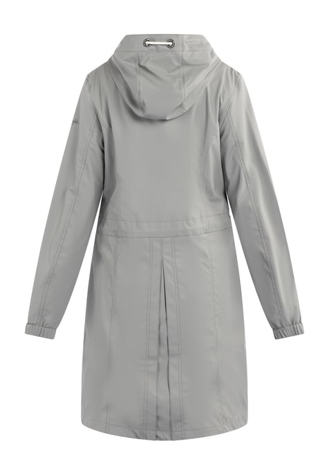 Schmuddelwedda Regenmantel Damen GRAU-280 - Image 4