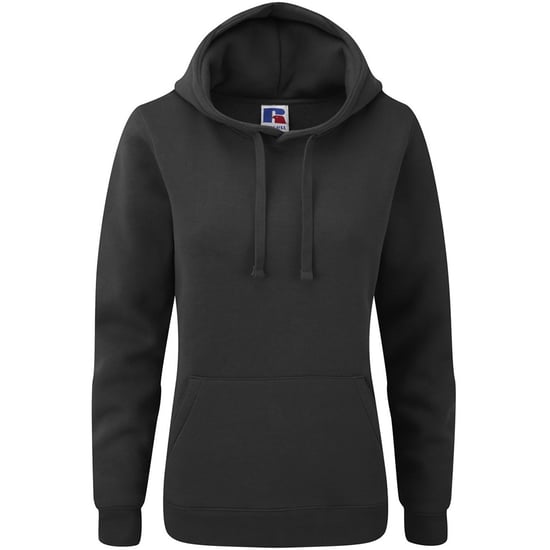 Russell Womens Premium Authentic Hoodie (3-Lagen-Gewebe) (Schwarz) - Image 1