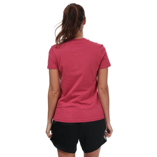 Women's adidas Essentials Logo T-Shirt in Pink