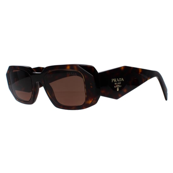 Prada Rectangle Womens Tortoise Brown PR17WS