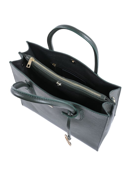 V Italia Damenhandtasche BE10275 52 Dollaro Verde Scuro - Image 4