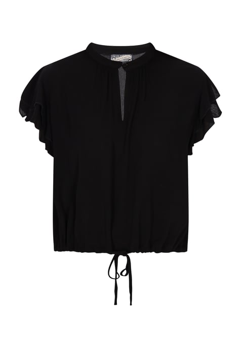 Dreimaster Bluse Damen Schwarz - Image 1