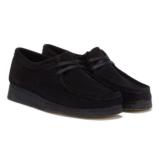 Clarks Originals Wallabee Suede Damen Schuhe - (Schwarz) - Image 1