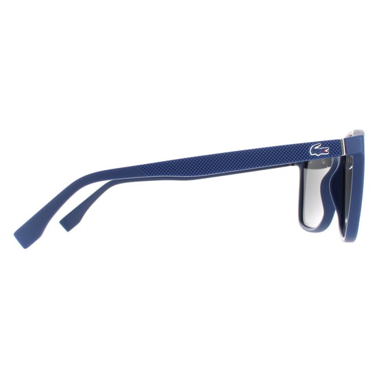 Lacoste Rectangle Mens Matte Blue Grey Polarised L860SP