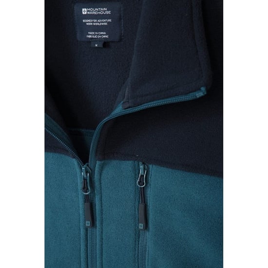 Mountain Warehouse Herren Buchanan Fleece Jacke (Blau) - Image 4
