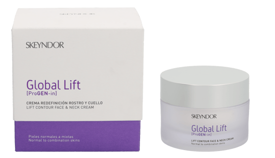 Skeyndor Global Lift Contour Face & Neck Cream. - Image 1