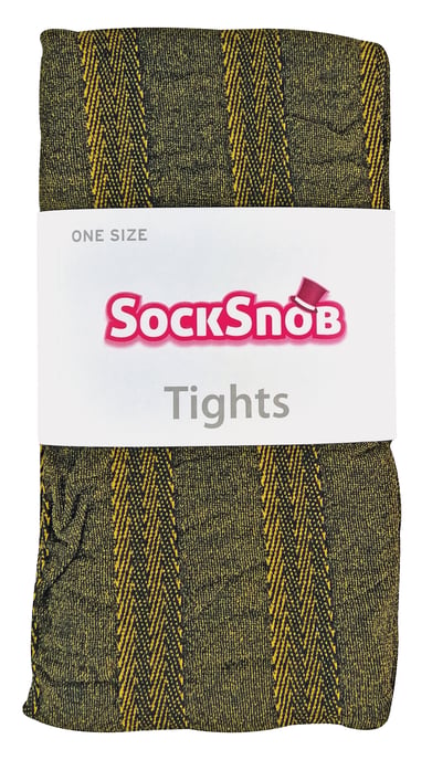Sock Snob - Farbige 80 Denier Strumpfhosen für Damen - gestreift - blickdicht - Image 2