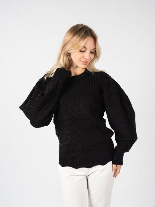 Silvian Heach Pullover Joconde Damen schwarz - Image 5