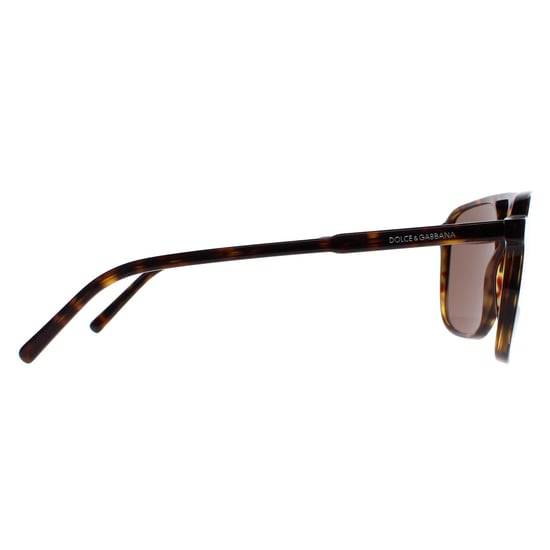 Dolce & Gabbana Pilotenbrille Herren Havanna Dunkelbraun DG4423 - Image 4