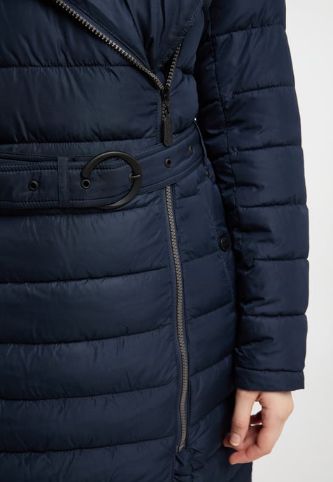 Dreimaster Wintermantel mit Wattierung Damen nachtblau - Image 5