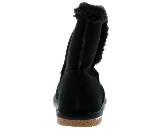 Hush Puppies Womens Stiefel Ashleigh Leder Slip On schwarz - Image 4