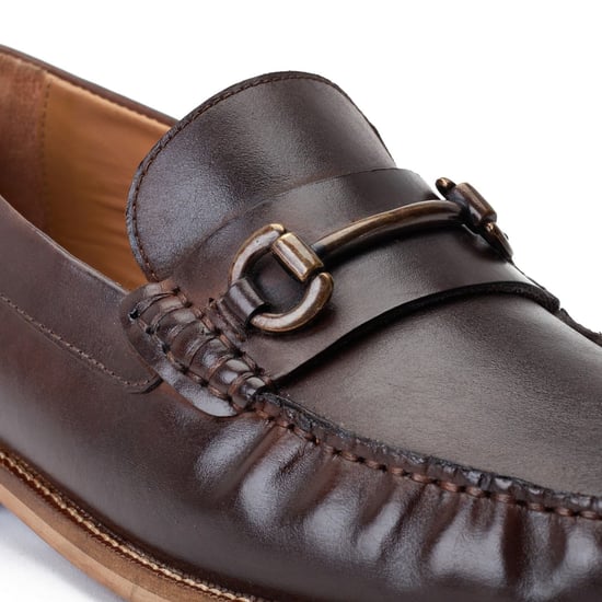 Base London Madison Herren Mokassins aus gebranntem Tan-Leder - Image 6