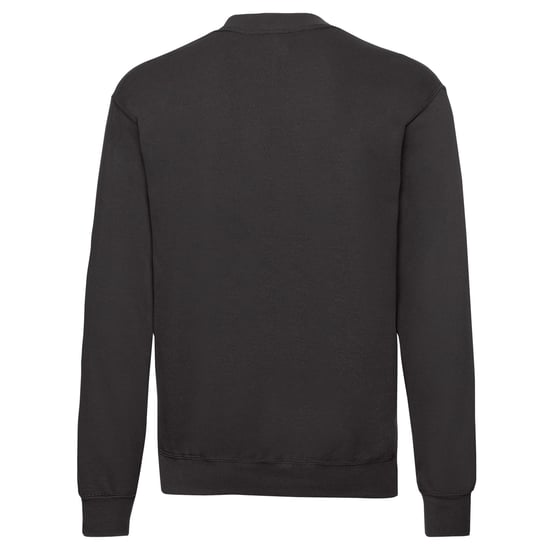 Fruit Of The Loom Herren Klassik Drop Schulter Sweatshirt (Schwarz) - Image 2