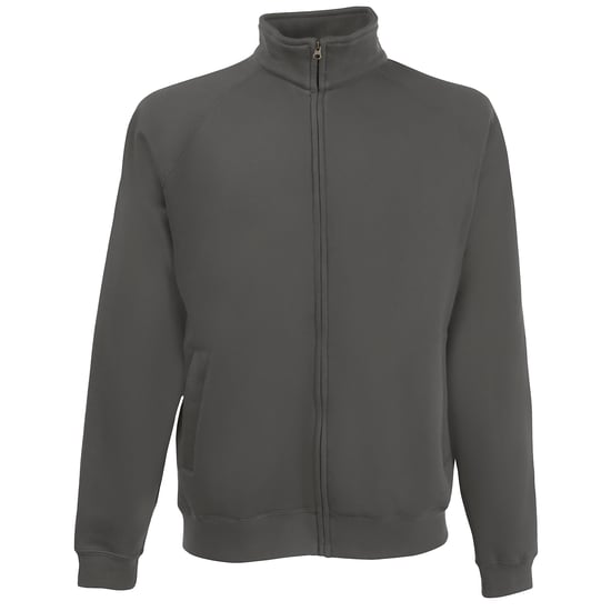 Fruit Of The Loom Herren Premium 70/30 Sweatjacke / Sweatshirt-Jacke / Sweatshirt mit Reißverschluss (Helles Anthrazit) - Image 1