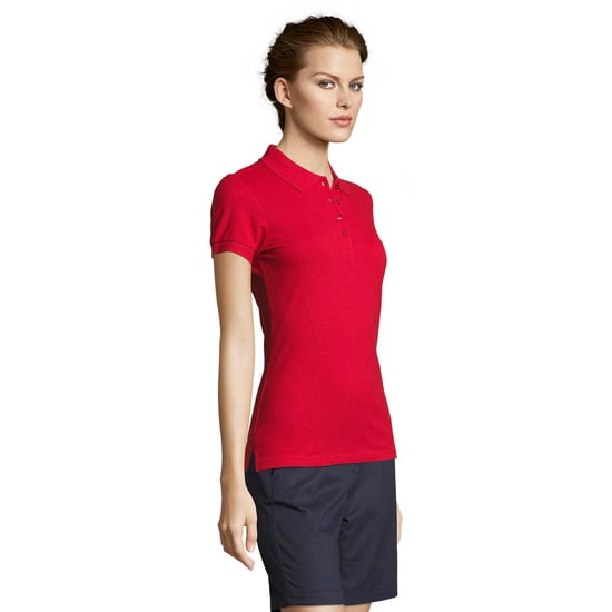 SOLS - PEOPLE Kurzärmeliges Polo-Shirt - Damen (Rot) - Image 6