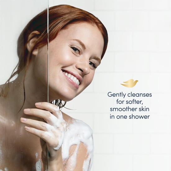 Dove Velvet Glow Body Wash 0% Sulfate SLES for Soft & Smoother Skin 450ml, 3pk