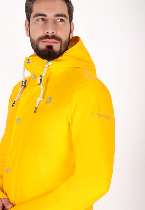 Schmuddelwedda Regenjacke Herren gelb - Image 5