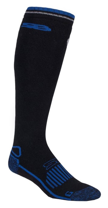 Extra lange kniehohe Socken aus Wollmischung für Gummistiefel - Image 1