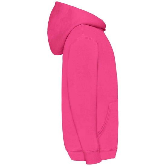 Fruit of the Loom Kinder Kapuzen Pullover Klassik 80/20 (Fuchsie) - Image 3