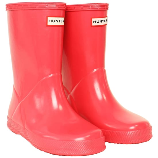 Hunter Gloss Kinder-Gummistiefel in Rosa - Image 1