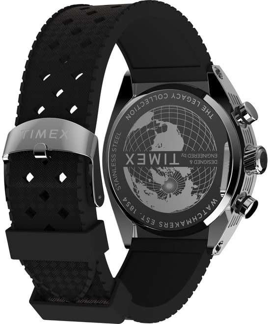 Timex Legacy Tonneau Herren Armbanduhr Schwarz TW2W64500 - Image 4