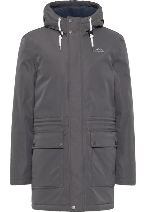 ICEBOUND Winterparka Herren steingrau - Image 1