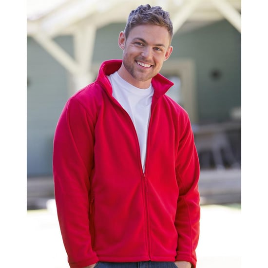 Russell Herren Outdoor-Fleecejacke (Rot) - Image 6