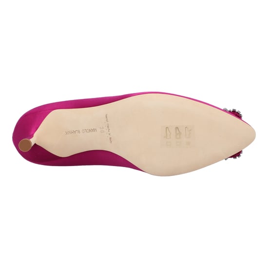 Manolo Blahnik Hangisi 070 Pumpe Pink - Image 6