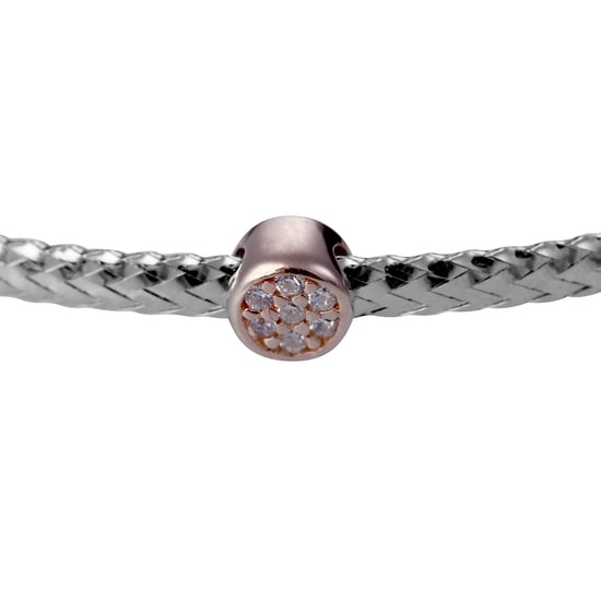 Orphelia Damenarmband aus 925er Sterling Silber - Silber/Rosé ZA-7415 - Image 3