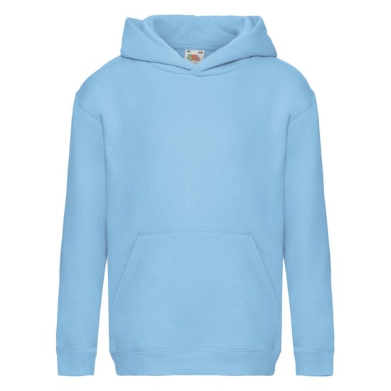 Fruit of the Loom - "Premium" Sweatshirt mit Kapuze für Kinder (Himmelblau) - Image 1