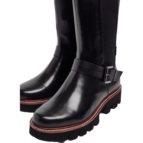 Pod Aleena Leder/Textil Damenstiefel Schwarz - Image 6