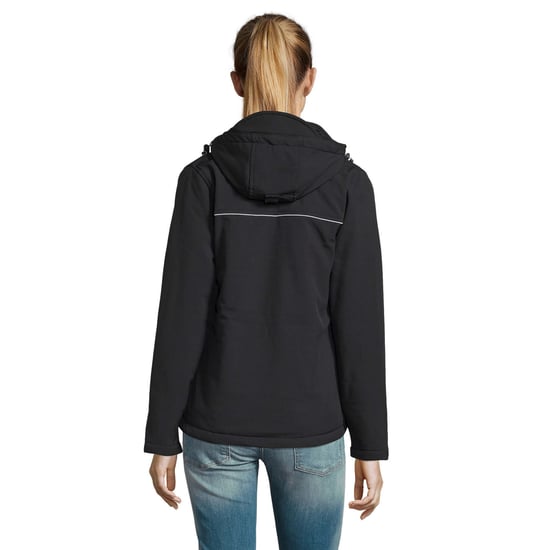 SOLS - "Rock" Softshelljacke Wattiert für Damen (Schwarz) - Image 2